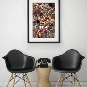 Christ-EZ Anime Cartoons Baki Wall Art Print Poster Home Decor Premium - Matte poster Frameless Gift 11 x 17 inch(28cm x 43cm)