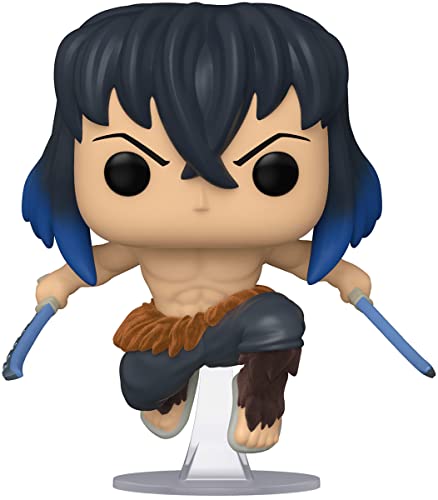 Funko Pop Animation: Demon Slayer - Inosuke Exclusive (Flocked)