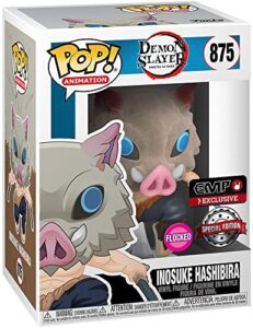 funko pop animation: demon slayer - inosuke exclusive (flocked)