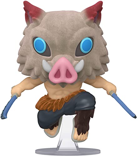 Funko Pop Animation: Demon Slayer - Inosuke Exclusive (Flocked)