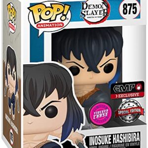 Funko Pop Animation: Demon Slayer - Inosuke Exclusive (Flocked)