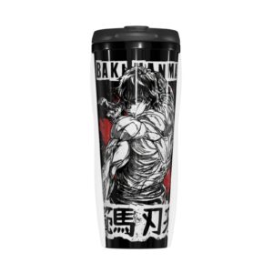 ekocev anime baki the grappler baki hanma coffee cups portable vacuum double insulated cups fashion travel mugs