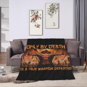 Anime Baki The Grappler Flannel Blanket Comfortable Fleece Blankets for Sofa Chair Bed Home Cars Ornament 40"X30"