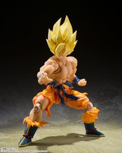 TAMASHII NATIONS - Dragon Ball Z - Super Saiyan Son Goku -Legendary Super Saiyan-, Bandai Spirits S.H.Figuarts Action Figure