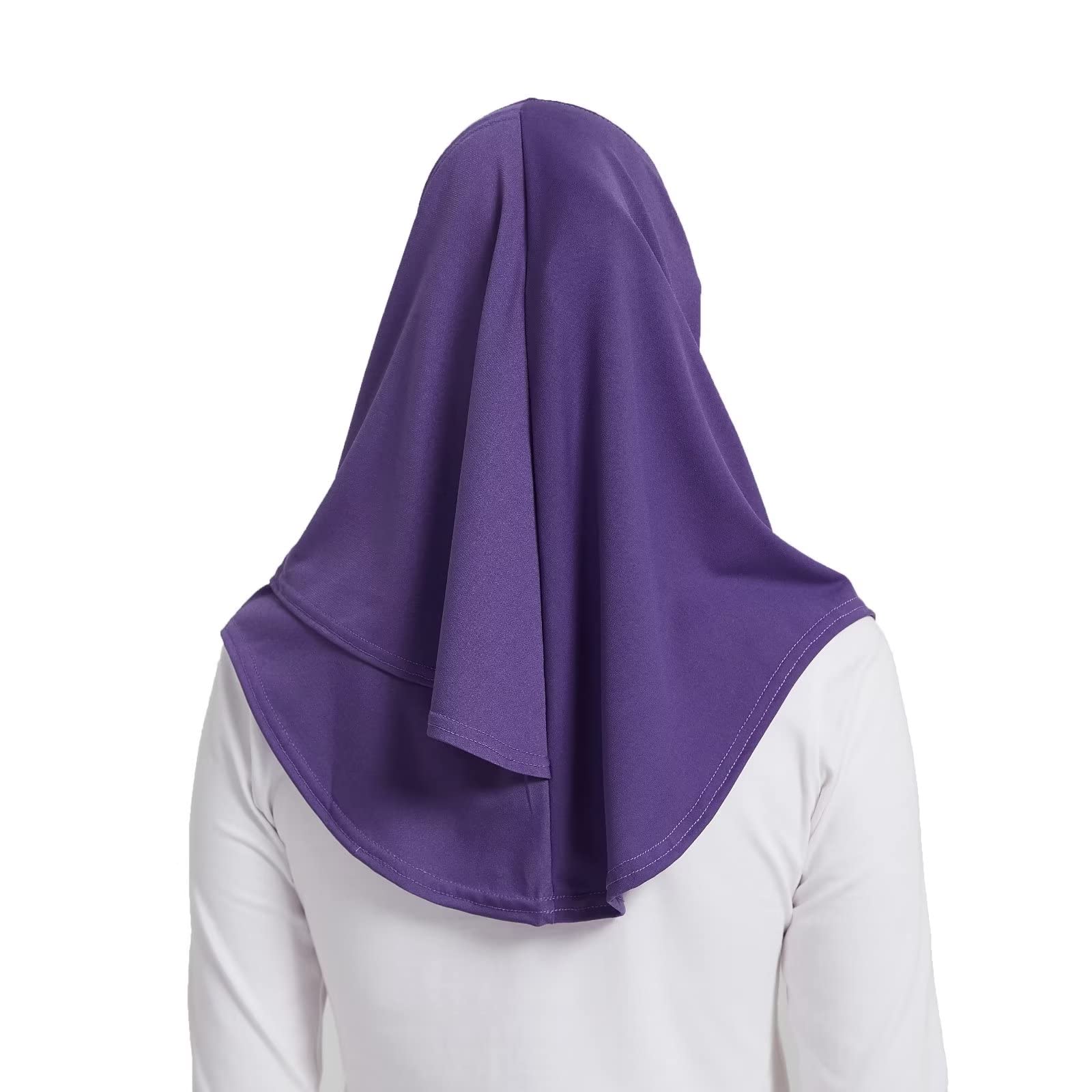 Modest Beauty One Piece Muslim Hijabs for Women Girls Hijab Scarves Soft Solid Color