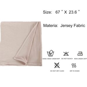 Faticinfa Pinless Instant Jersey Hijab Head Scarf Wrap Ready To Wear Stretch Jersey Turban Head Wraps