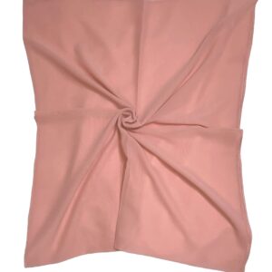 Solid Chiffon Scarf/Shawl/Wrap/Headscarf/Hijab/Veil For Women - Small Size 55x150cm - Salmon Pink