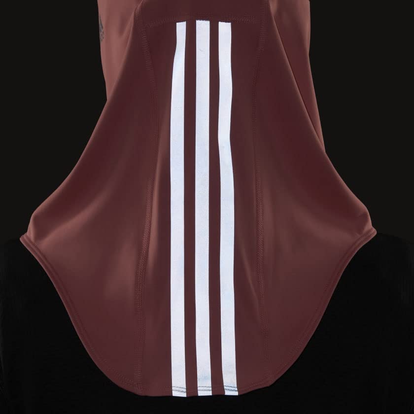 adidas womens Run Icons 3-stripes Sport Hijab Wonder Red Small