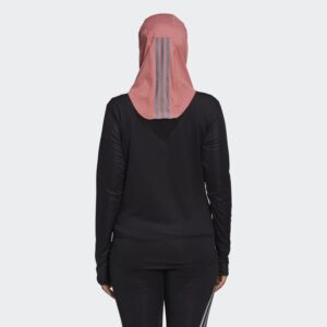 adidas womens Run Icons 3-stripes Sport Hijab Wonder Red Small