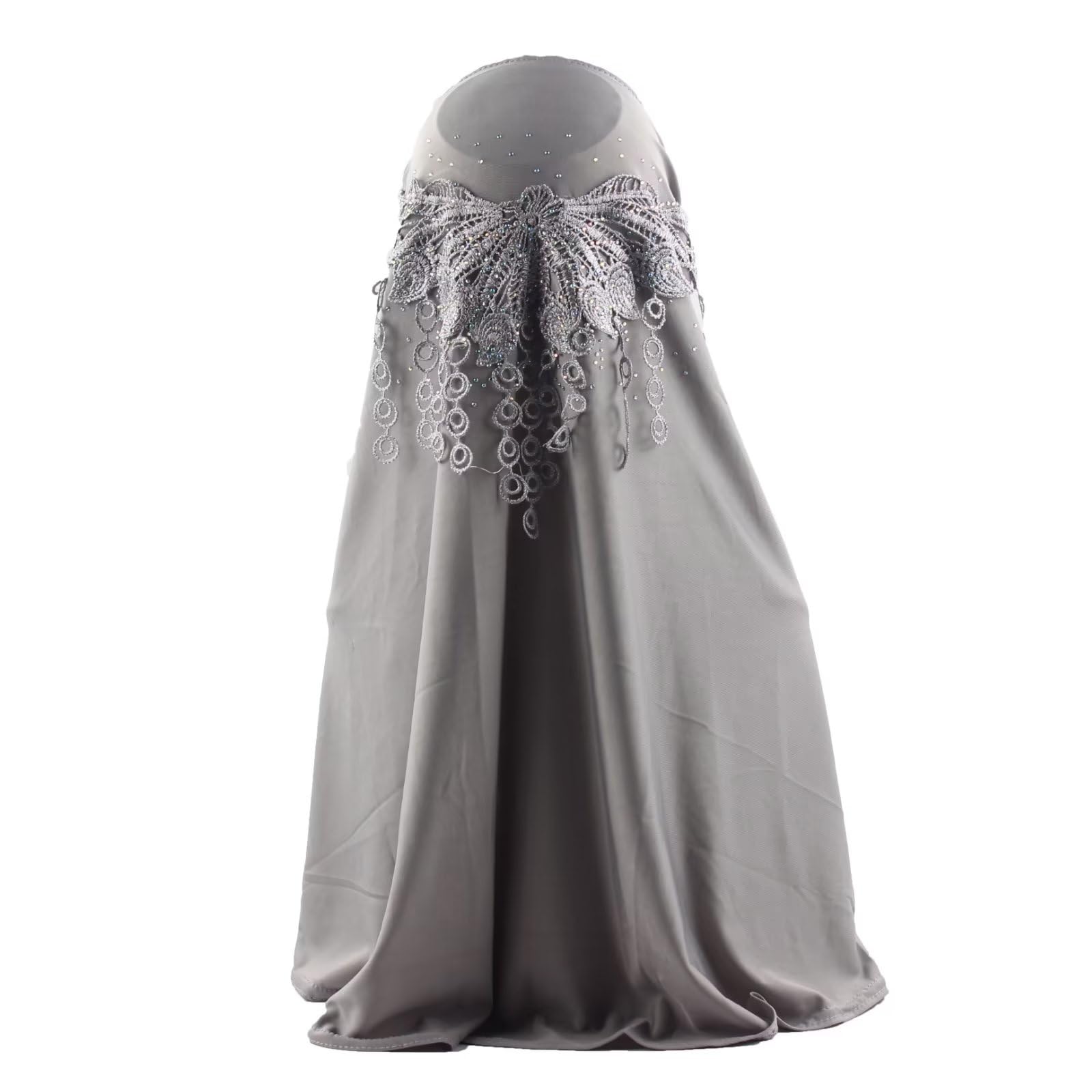 Modest Beauty Muslim Islamic Scarf Hijab for Women Girls Rhinestone Scarves Wrapped Soft Hijabs