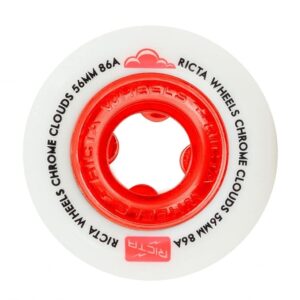 ricta 56mm chrome clouds red 86a wheels