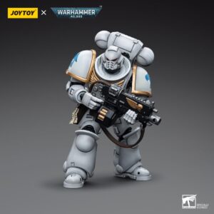 JOYTOY 1/18 Warhammer 40,000 Action Figures Space Marines White Consuls Intercessors 2 Collection Model