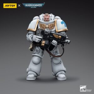 JOYTOY 1/18 Warhammer 40,000 Action Figures Space Marines White Consuls Intercessors 2 Collection Model