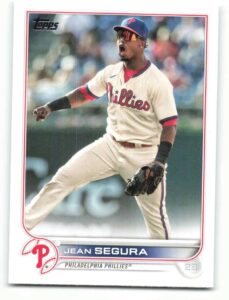 2022 topps #178 jean segura nm-mt phillies