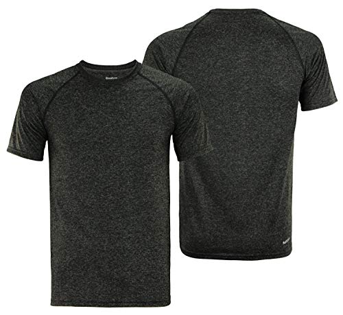 Reebok Men's Performance Ultimate Tee,Black Heather Small