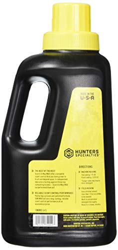 Hunters Specialties Scent-A-Way MAX Odorless Laundry Detergent | Scent Eliminator Unscented Formula for Hunting Gear - 32 OZ Bottle