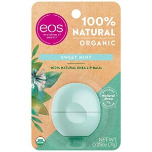 eos smooth lip balm sphere, sweet mint 0.25 oz pack of 2