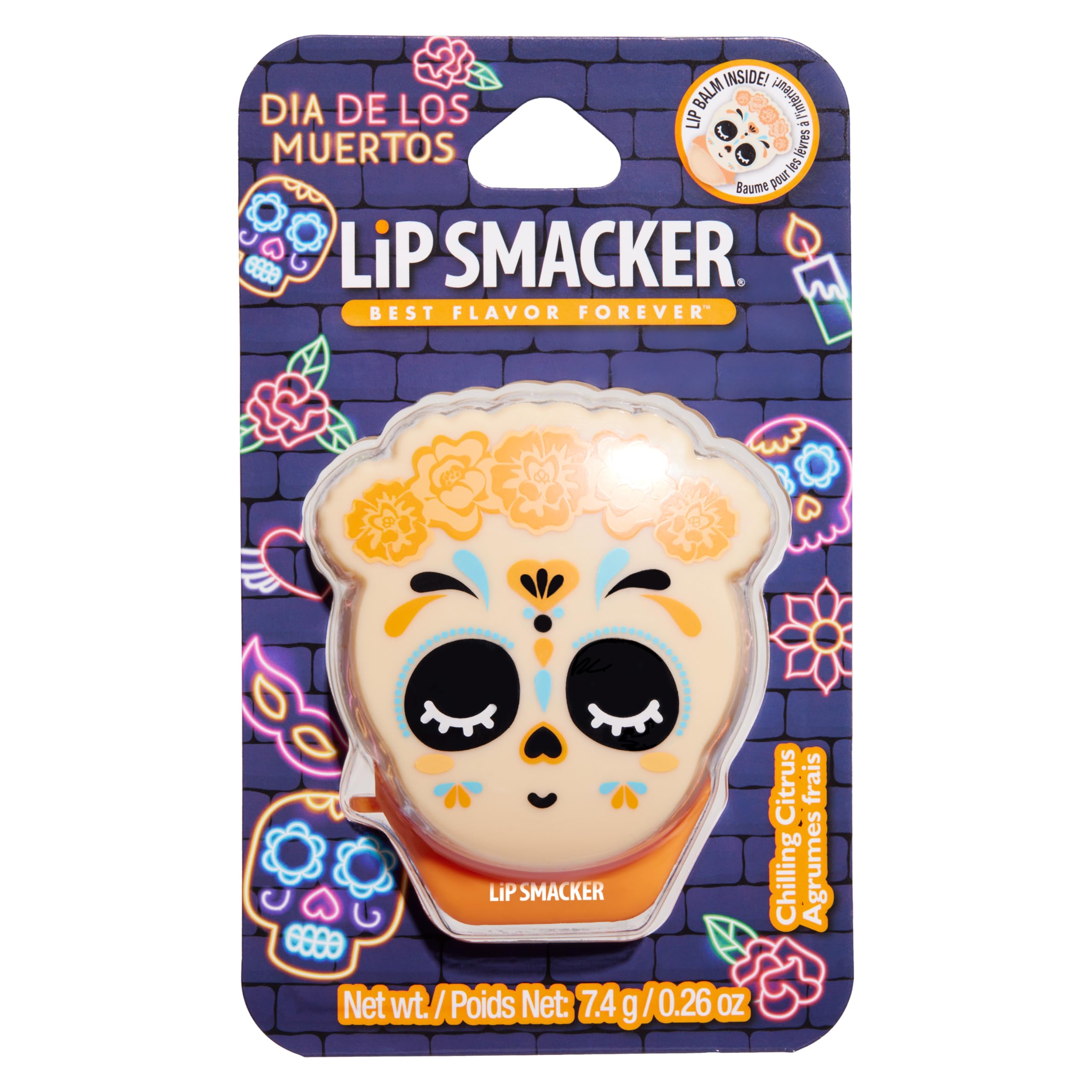 Lip Smacker Day of the Dead Lip Balm - Chilling Citrus (Orange)