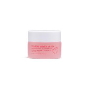 w7 sweet dreams overnight strawberry lip mask - vitamin e, aloe vera and grape seed oil - for hydrated, full looking & irresistible lips - 0.40 fl oz