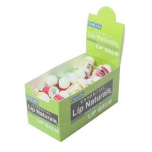 Lip Naturals® Mini Balms: 3 Flavors, SPF-15, 50ct