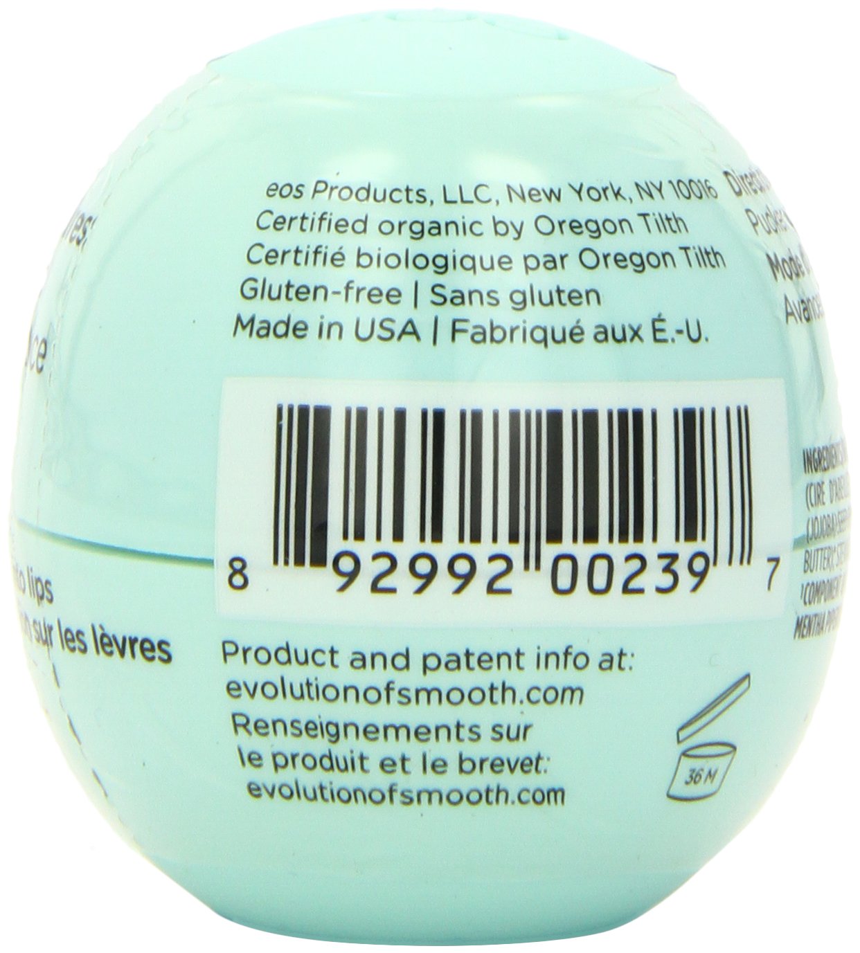 EOS Lip Balm Sweet Mint Smooth Sphere (Pack of 8)