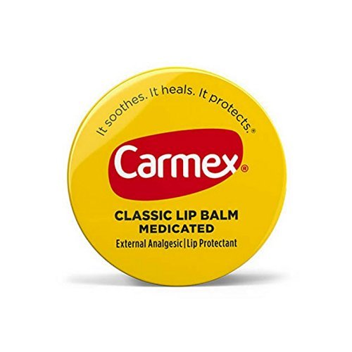 Carmex Classic Lip Balm Medicated 0.25 oz (Packs of 6)