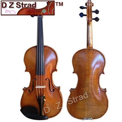 D Z Strad Viola Model N2011 with D Z Strad Bow, Case, Rosin and Shoulder Rest (Size - 16")