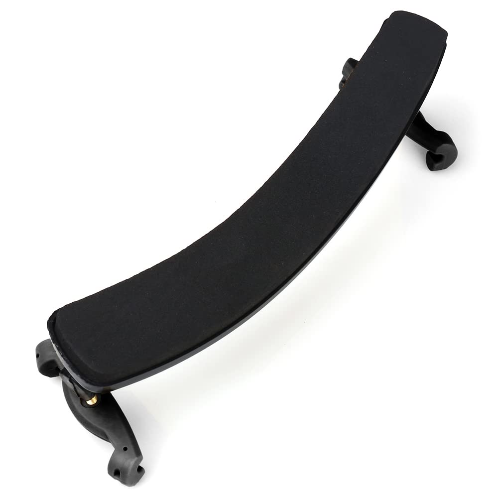 NANYI 4/4 Violin Shoulder Rest Collapsible Adjustable 3/4 Size Violin niversal Type Violin Parts soft Safety Easy to use, High strength sponge (Black) mute and rosin.