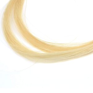 Quluxe 30 Inch Professional Bow Hair for Violin, Viola, Cello Made of Genuine Mongolian Horse Hair (2 Hanks)