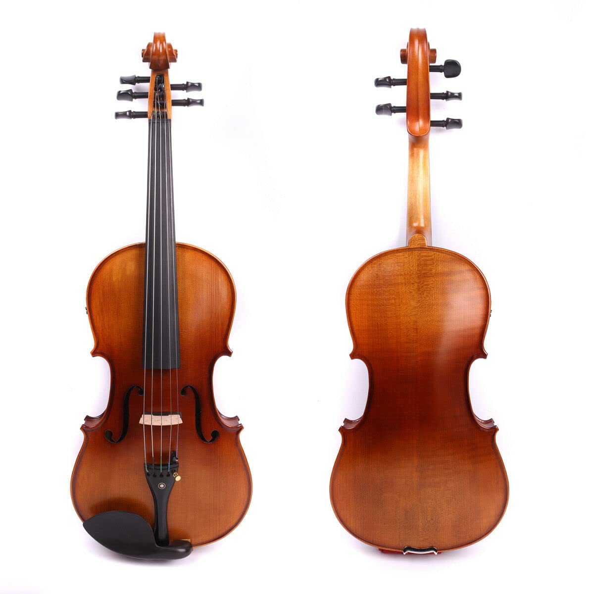 New 16inch Electric Viola Maple Spruce Handmade Ebony Fittings 5 string viola string names FCGDA Electric Viola