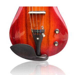 Vetimobato Electric Viola 16 inch Full Size Solid Wood Ebony Accessories with Viola Case & Viola Bow & AUX cable & Headphone (5 String)