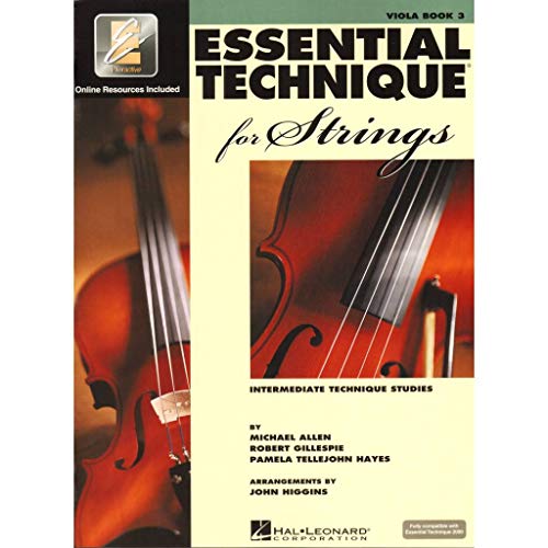 Hal Leonard Essential Technique for Strings - Viola (Book 3 with EEi)