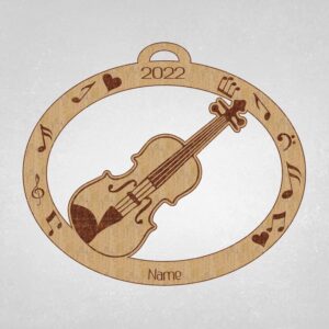 Viola, Viola Ornament, Personalized Viola Gift, Viola Christmas Gift