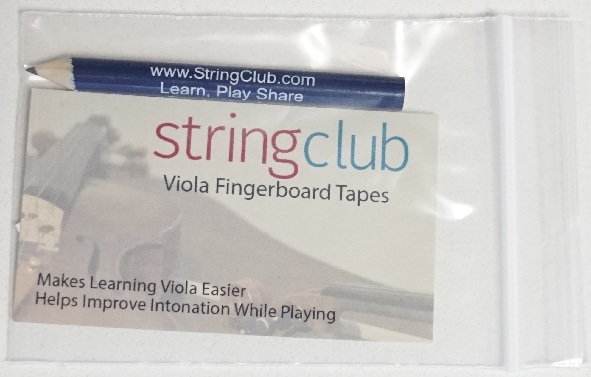 StringClub Full Size Viola Fingerboard Tapes