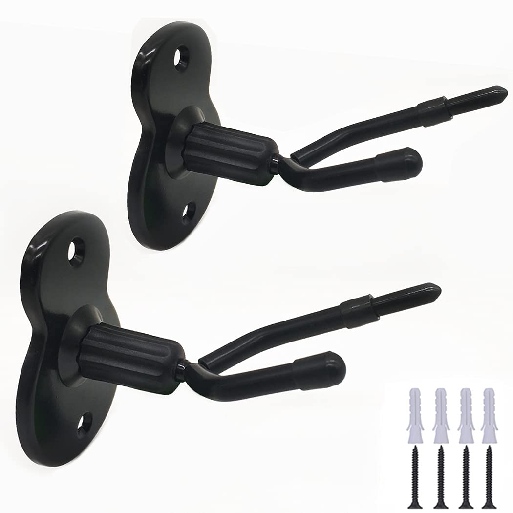 Peng Da Violin Viola Wall Mount Hanger,Violin Viola Hook,with Bow Hook,Home & Studio Wall Mount Violin Hangers