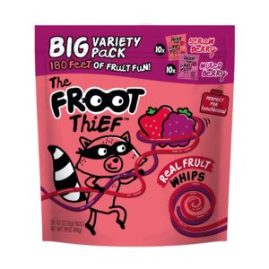 The FROOT Thief Real Fruit Whips 20Ct, 1.06 Lbs