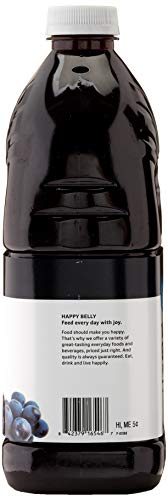 Amazon Brand - Happy Belly Grape Juice, Bottle, 64 fl oz (Pack of 1)