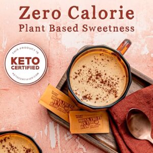 Monk Fruit In The Raw Sweetener Packets, 200 Ct, Keto Certified Monk Fruit Sweetener Packets, Zero Calories, Zero Net Carbs, Non-GMO Project Verified, Vega, Low Glycemic Index