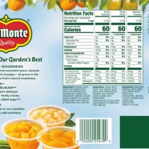 Del Monte Fruit Cup Snacks In Juice, 4 Oz, 12 Ct