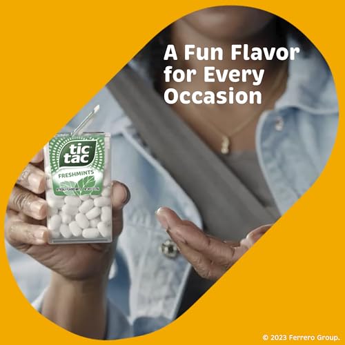 Tic Tac, Fruit Adventure Mints, Bulk 12 Pack, On-The-Go Refreshment, 1 Oz Each