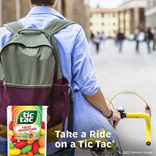 Tic Tac, Fruit Adventure Mints, Bulk 12 Pack, On-The-Go Refreshment, 1 Oz Each