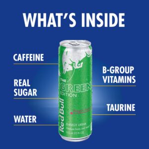 Red Bull Green Edition Dragon Fruit Energy Drink, 12 Fl Oz, 4 Cans