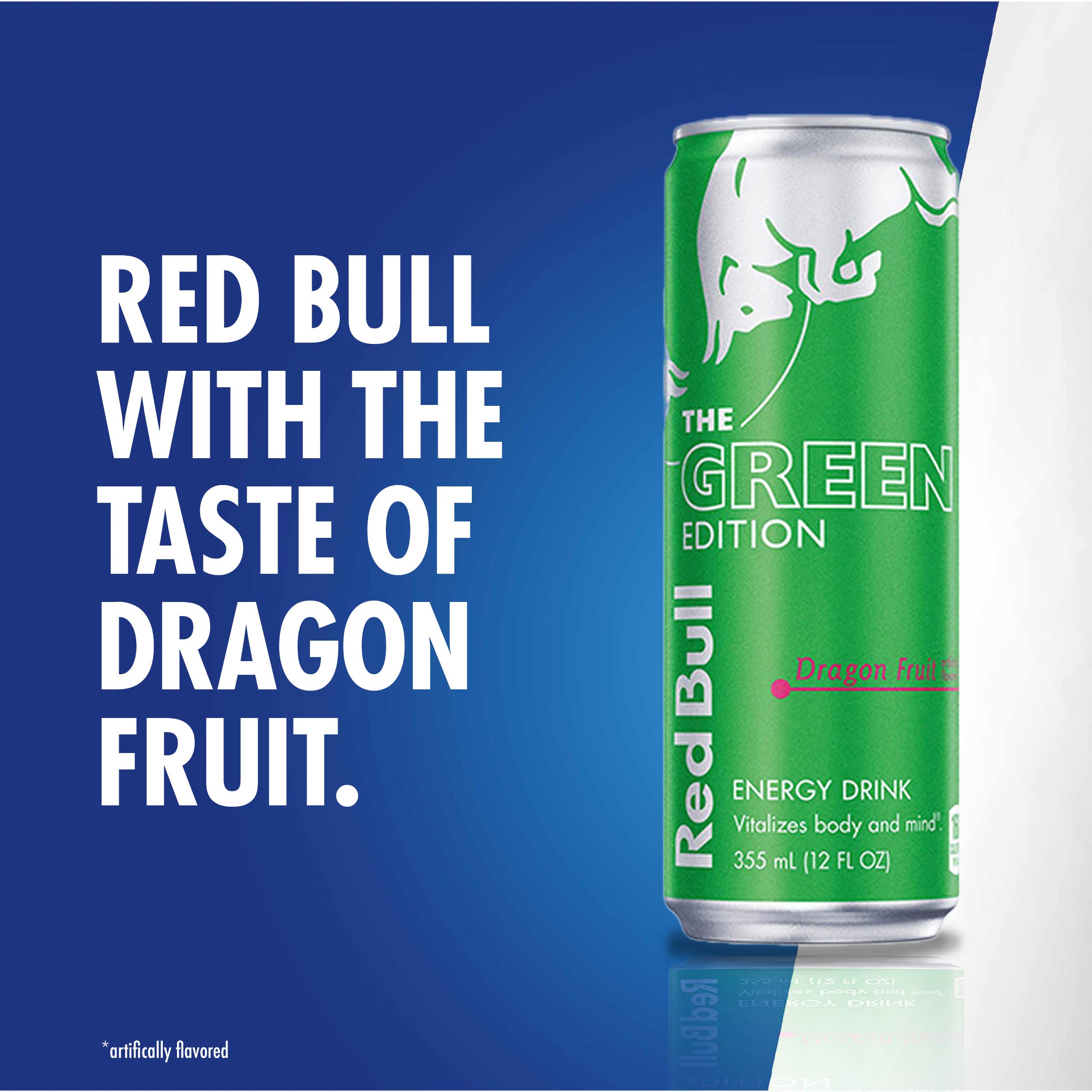 Red Bull Green Edition Dragon Fruit Energy Drink, 12 Fl Oz, 4 Cans