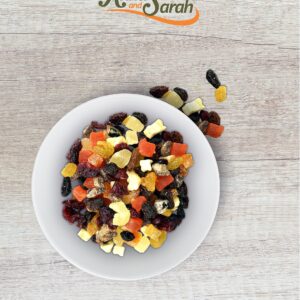 Anna and Sarah Mini Fruit Trail Mix, Dried Fruits Assortment, Healthy Snack in Resealable Bag, 1lb 1 Pack