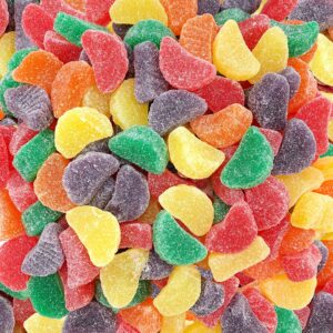 Assorted Fruit Slices Jelly Candy (2 Pound Bag)