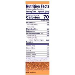 Welch’s fruit ‘n yogurt mango-peach fruit snacks 1 box of 8 (0.7oz) pouches