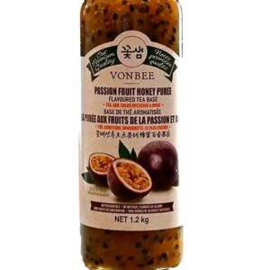 Al Amin Foods Vonbee Passion Fruit Honey Puree. One Bottles 42.32oz/ 2.6lb. Quite good and very versatile.