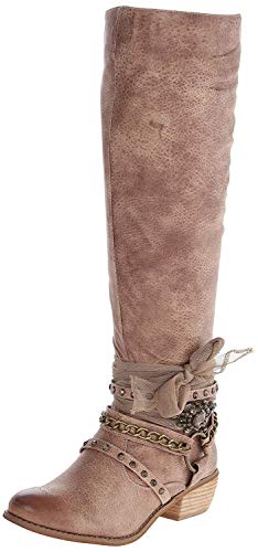 Not Rated Women's Tutsan, Taupe, 7.5 M US