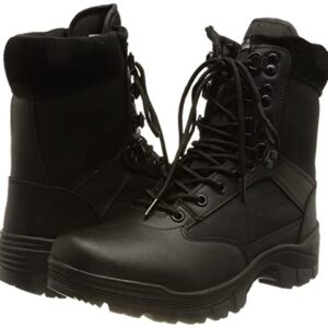 Mil-Tec Men's Combat Boots, Black, 8 US