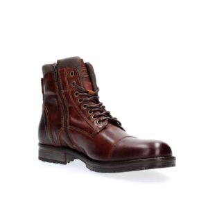 JACK & JONES Men's Biker Boots, Brown Brown Stone Brown Stone, 7